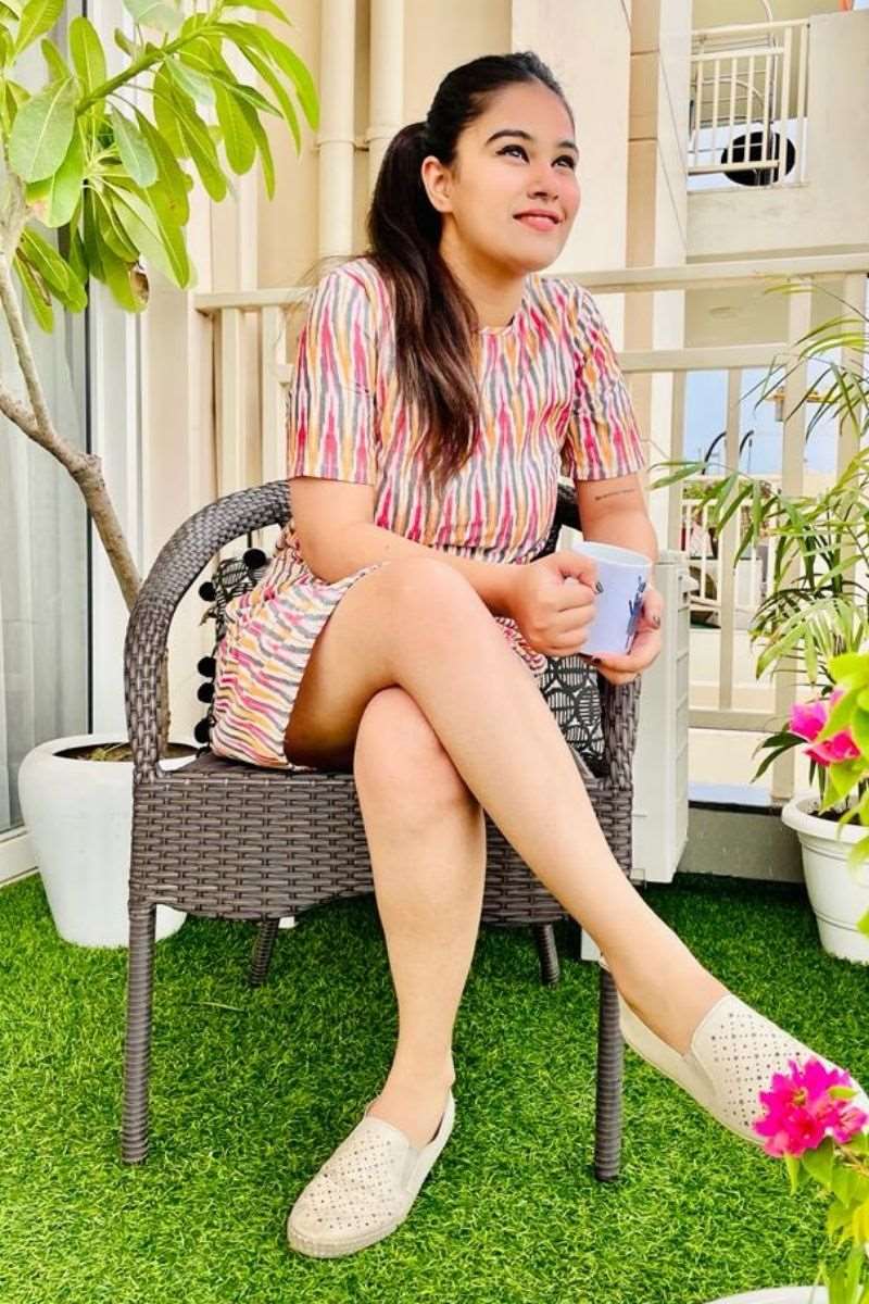 MULTI-COLOR IKAT SHIFT DRESS