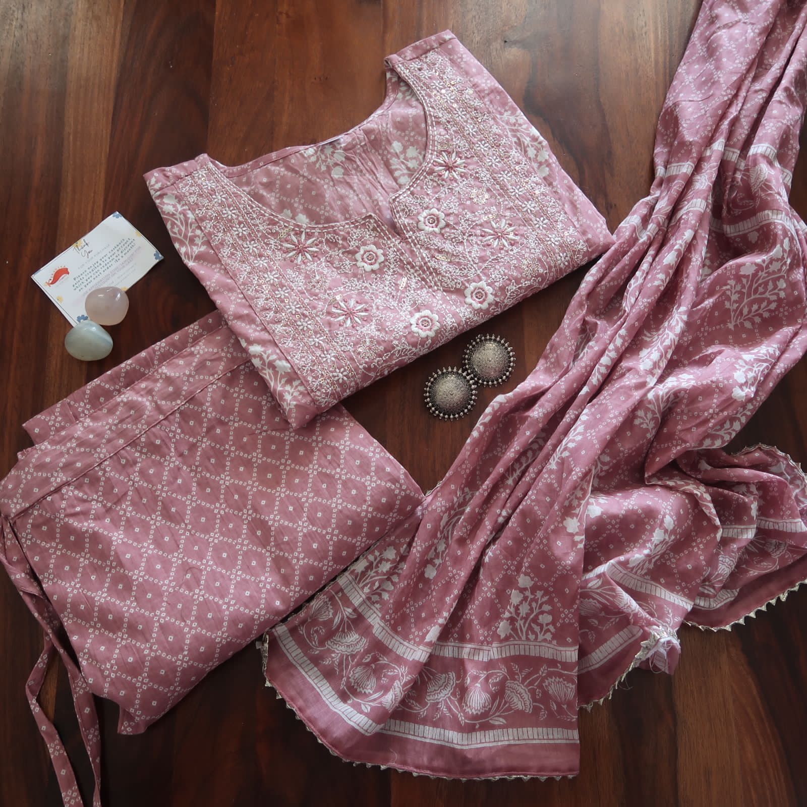 Onion Pink Sequin Suit (3 piece)